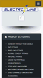 Mobile Screenshot of electrolinefittings.com